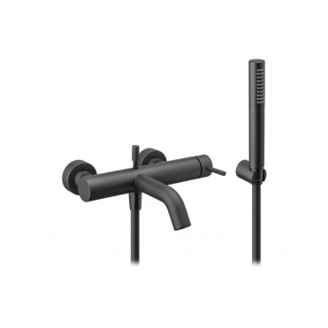 Vema Maira Wall Mounted Bath/Shower Mixer - Matt Black Vema Maira Wall Mounted Bath/Shower Mixer - Matt Black