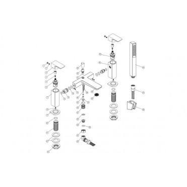 Berio Bath/Shower Mixer - Chrome Berio Bath/Shower Mixer - Chrome