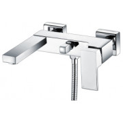 Zacara Wall Mounted Shower Mixer & Shower Kit - Chrome