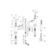 Zacara Bath/Shower Mixer & Shower Kit - Chrome Zacara Bath/Shower Mixer & Shower Kit - Chrome