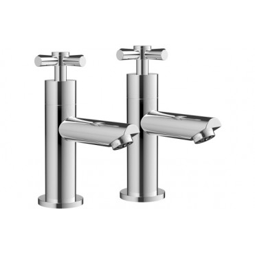 Orford Bath Taps - Chrome Bathroom Taps