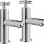 Orford Bath Taps - Chrome Bathroom Taps