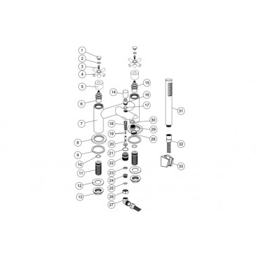 Orford Bath/Shower Mixer - Chrome Orford Bath/Shower Mixer - Chrome Bathroom Taps