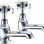 Bordon Bath Taps - Chrome