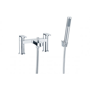 Santo Bath/Shower Mixer & Bracket - Chrome Bathroom Taps Santo Bath/Shower Mixer & Bracket - Chrome Bathroom Taps