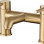 Pescara Bath Filler - Brushed Brass