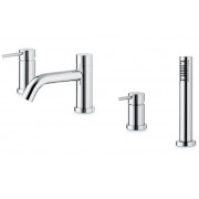 Vema Maira 4-Hole Deck Mounted Bath/Shower Mixer - Chrome Vema Maira 4-Hole Deck Mounted Bath/Shower Mixer - Chrome