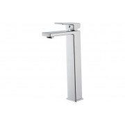 Vema Lys Tall Basin Mixer - Chrome Bathroom Taps