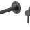 Vema Maira Wall Mounted Basin Mixer - Matt Black