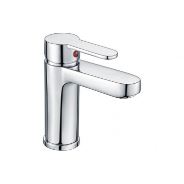 Abano Basin Mixer & Waste - Chrome Bathroom Tap