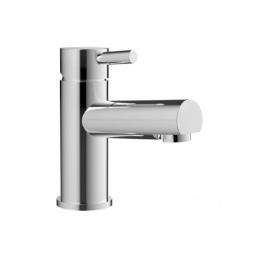 Liscia Basin Mixer & Waste - Chrome Bathroom Taps