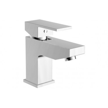 Ponza Basin Mixer & Waste - Chrome Bathroom Taps