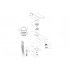 Adria Cloakroom Basin Mixer & Waste - Chrome Bathroom Taps
