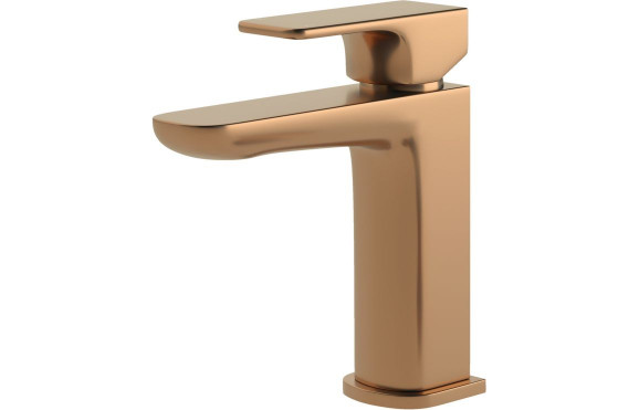 Berio Cloakroom Basin Mixer & Waste - Brushed Bronze