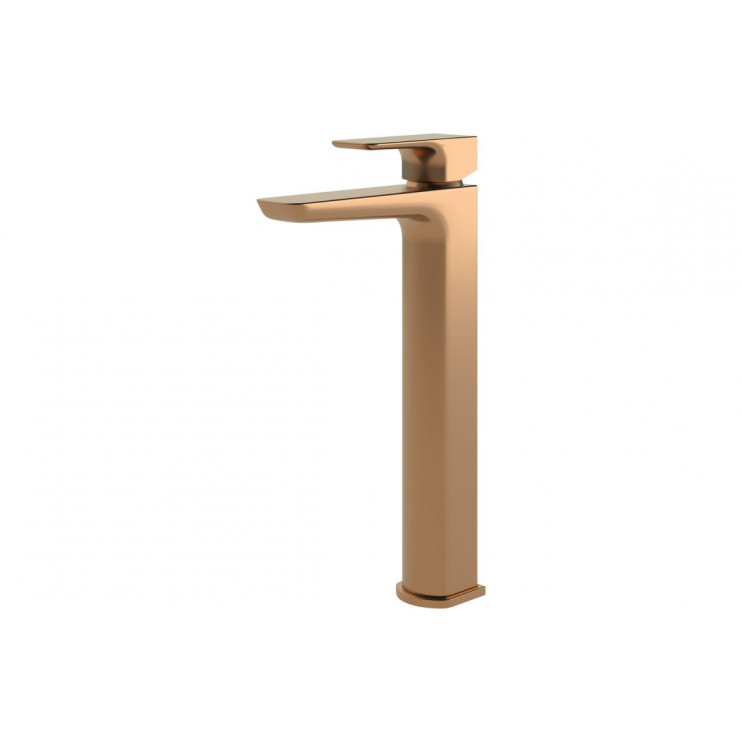 Berio Tall Basin Mixer - Brushed Bronze Bathroom Taps Berio Tall Basin Mixer - Brushed Bronze Bathroom Taps