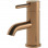 Pescara Cloakroom Basin Mixer & Waste - Brushed Bronze