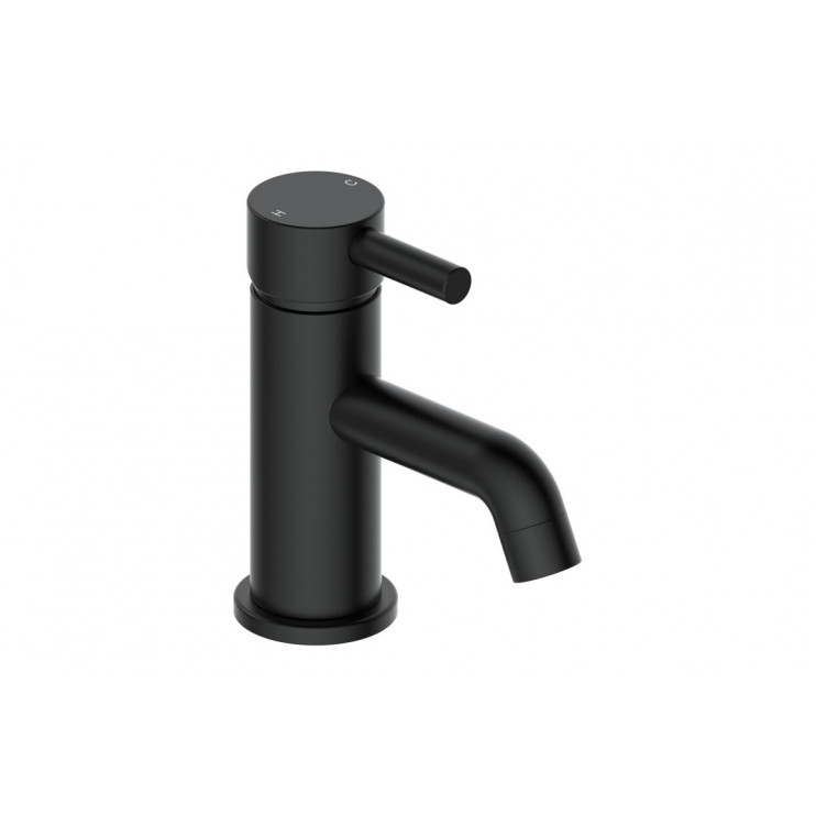 Pescara Cloakroom Basin Mixer & Waste - Matt Black Pescara Cloakroom Basin Mixer & Waste - Matt Black