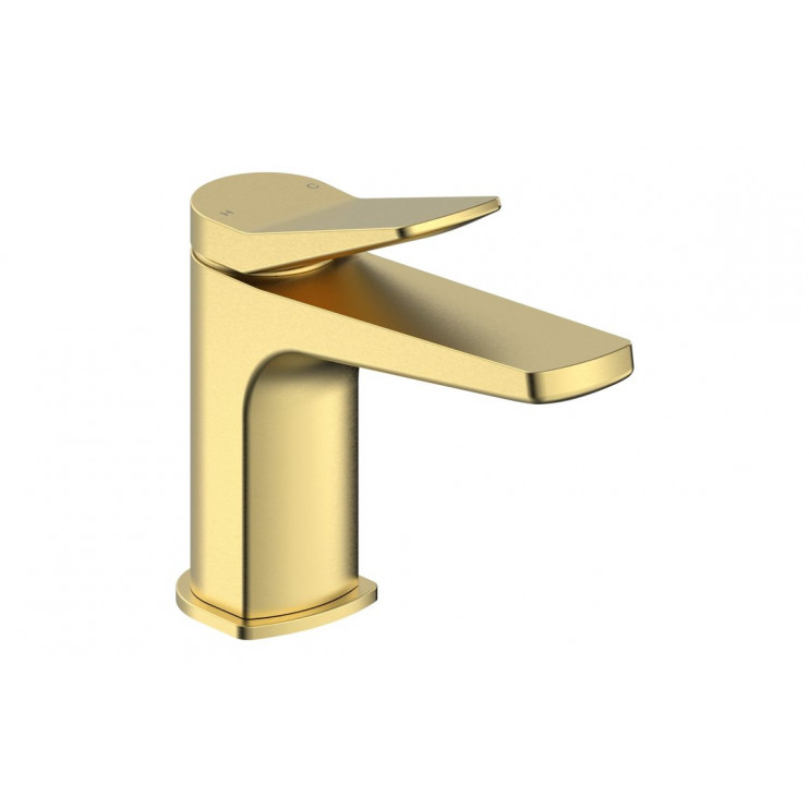 Nancy Basin Mixer & Waste - Brushed Brass Bathroom Taps Nancy Basin Mixer & Waste - Brushed Brass Bathroom Taps