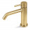 Vema Tiber Basin Mixer - Brushed Brass