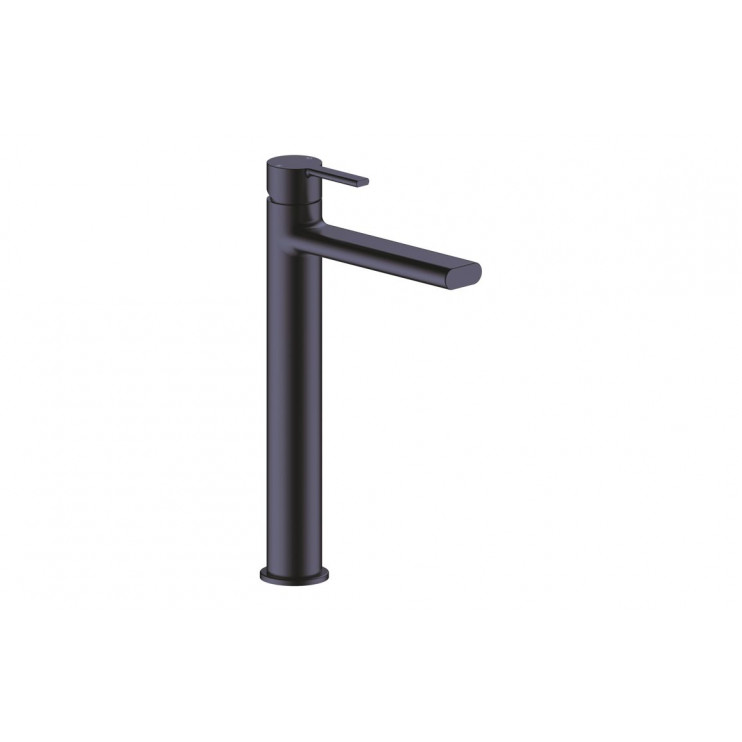 Evola Tall Basin Mixer - Matt Black Bathroom Taps Evola Tall Basin Mixer - Matt Black Bathroom Taps