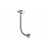 Bath Overflow Filler w/Integrated Valve - Chrome
