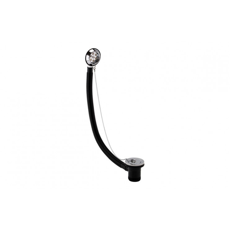 Bath Waste & Tidy Chain Plug - Chrome Bath Waste & Tidy Chain Plug - Chrome