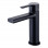 Evola Basin Mixer - Matt Black Bathroom Taps