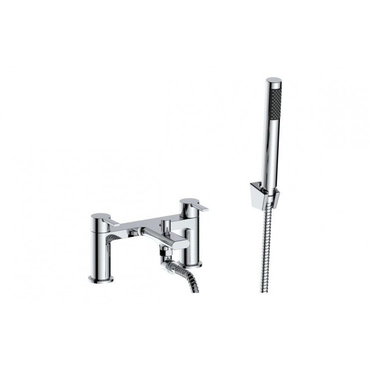 Evola Bath/Shower Mixer - Chrome Bathroom Taps Evola Bath/Shower Mixer - Chrome Bathroom Taps