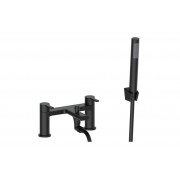 Evola Bath/Shower Mixer - Matt Black Bathroom Taps