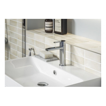 Evola Floor Standing Bath/Shower Mixer - Chrome Bathroom Taps