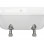Finchley Freestanding Back To Wall 1700x800x600mm 2TH Bath w/Feet - White