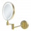 Hoshi Round LED Cosmetic Mirror - Brushed Brass