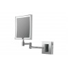 Hoshi Square LED Cosmetic Mirror - Chrome