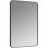 Kenji 600x800mm Rectangle Mirror - Matt Black