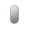 Kenji 800x400mm Oblong Mirror - Matt Black