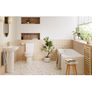 Laurus Rimless Back To Wall Comfort Height WC & Soft Close Seat