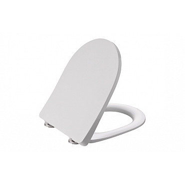 Lily Slim Soft Close Toilet Seat - White