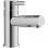 Liscia Basin Mixer & Waste - Chrome Bathroom Taps
