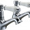 Millom Basin Pillar Taps - Chrome