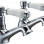 Millom Bath Pillar Taps - Chrome