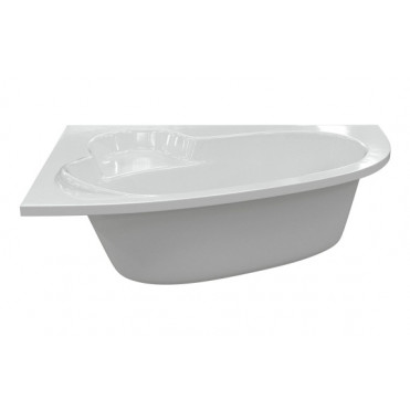 Miramar 1500x950x600mm 0TH Offset Corner Bath w/Legs (LH)