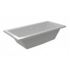 Navarre Square Double End 1700x700x550mm 0TH Bath w/Legs