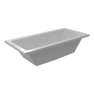 Navarre Square Double End 1700x700x550mm 0TH Bath w/Legs