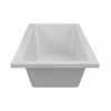 Navarre Square Double End 1700x700x550mm 0TH Bath w/Legs