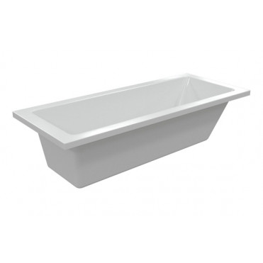 Navarre Square Single End 1500x700x550mm 0TH Bath w/Legs