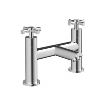 Orford Bath Filler - Chrome Bathroom Taps
