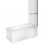 Ora P Shape 1700x850x560mm 0TH Shower Bath Pack (RH)