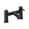 Pescara Bath Filler - Matt Black