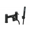 Pescara Bath/Shower Mixer & Bracket - Matt Black