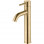 Pescara Tall Basin Mixer - Brushed Brass